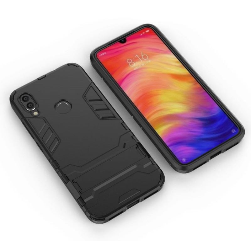 Handyhülle Für Xiaomi Redmi Note 7 Cool Guard Stoßfest Mit Integriertem Ständer