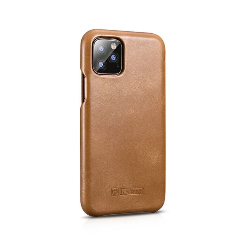 Flip Case Für iPhone 11 Pro Max Icarer Echtes Leder