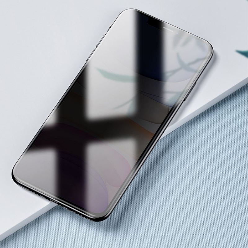 Handyhülle Für iPhone 11 Pro Max Anti-Sturz Schutzhülle Bildschirmschoner Und Datenschutzfilter Aus Gehärtetem Glas