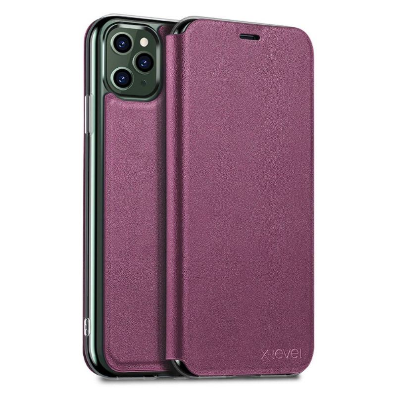 Handyhülle Für iPhone 11 Pro Max Flip Case Schattenserie