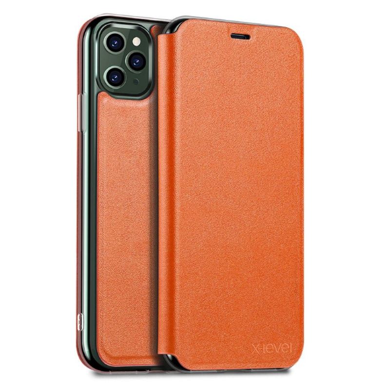 Handyhülle Für iPhone 11 Pro Max Flip Case Schattenserie