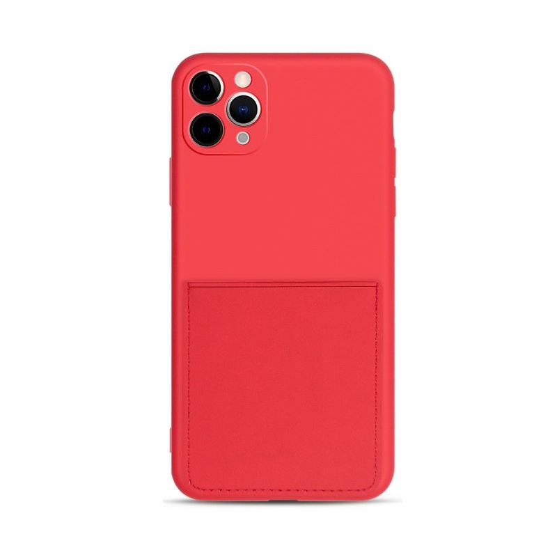 Handyhülle Für iPhone 11 Pro Max Mia Silikon-kartenhalter