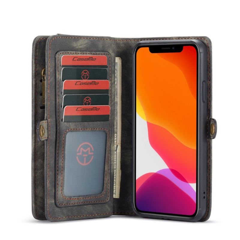 Handyhülle Lederhüllen Für iPhone 11 Pro Max 2 in 1 Magnetisch