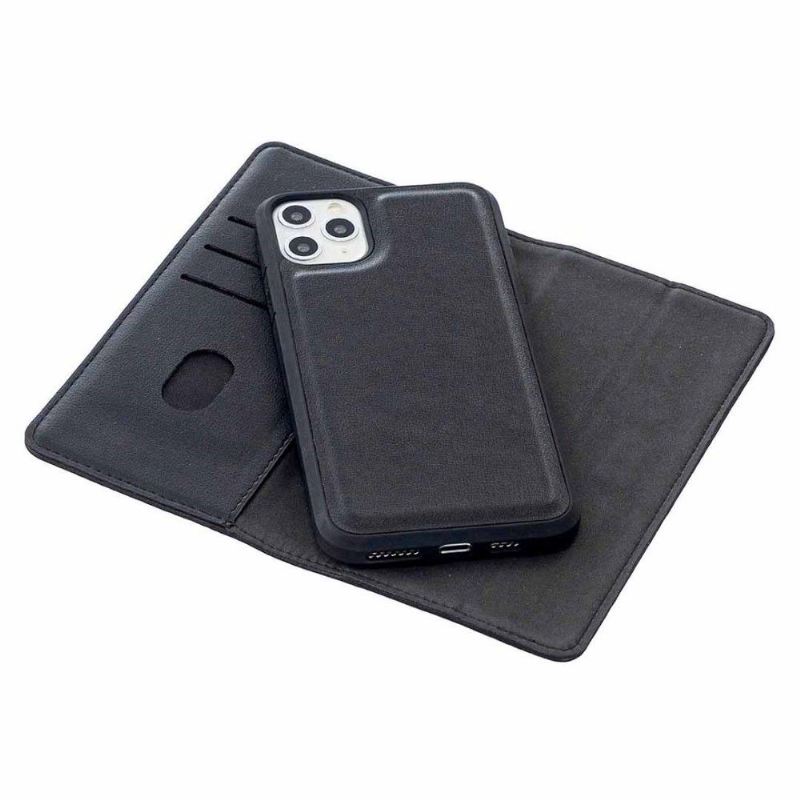 Hülle Flip Case Für iPhone 11 Pro Max 2 in 1 Leder