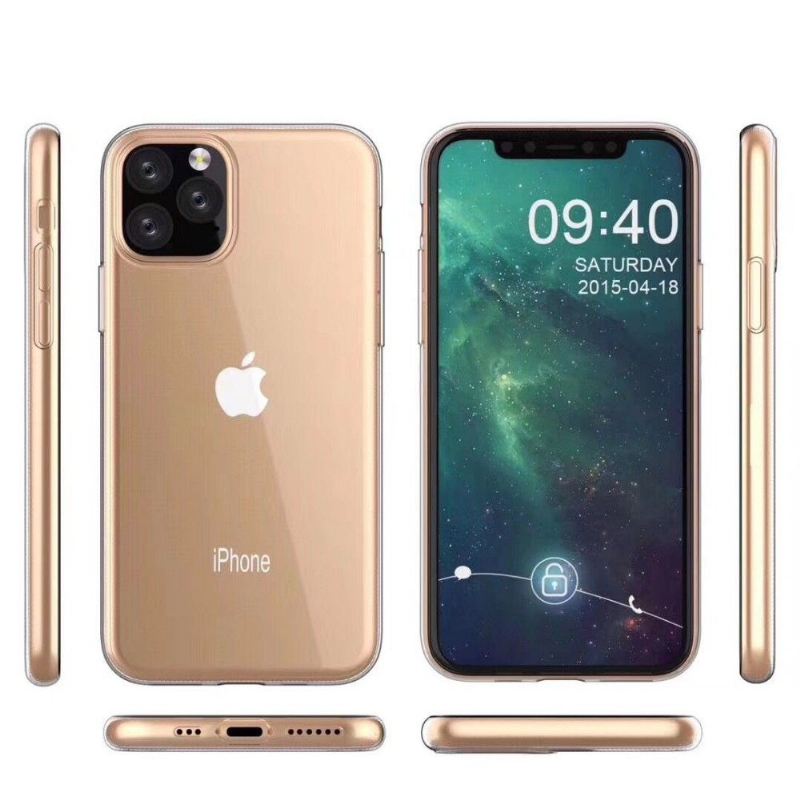 Hülle Für iPhone 11 Pro Max Klares Silikon