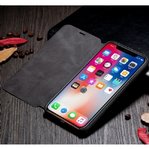 Lederhüllen Für iPhone 11 Pro Max Anti-Sturz Leder Im X-level-stil