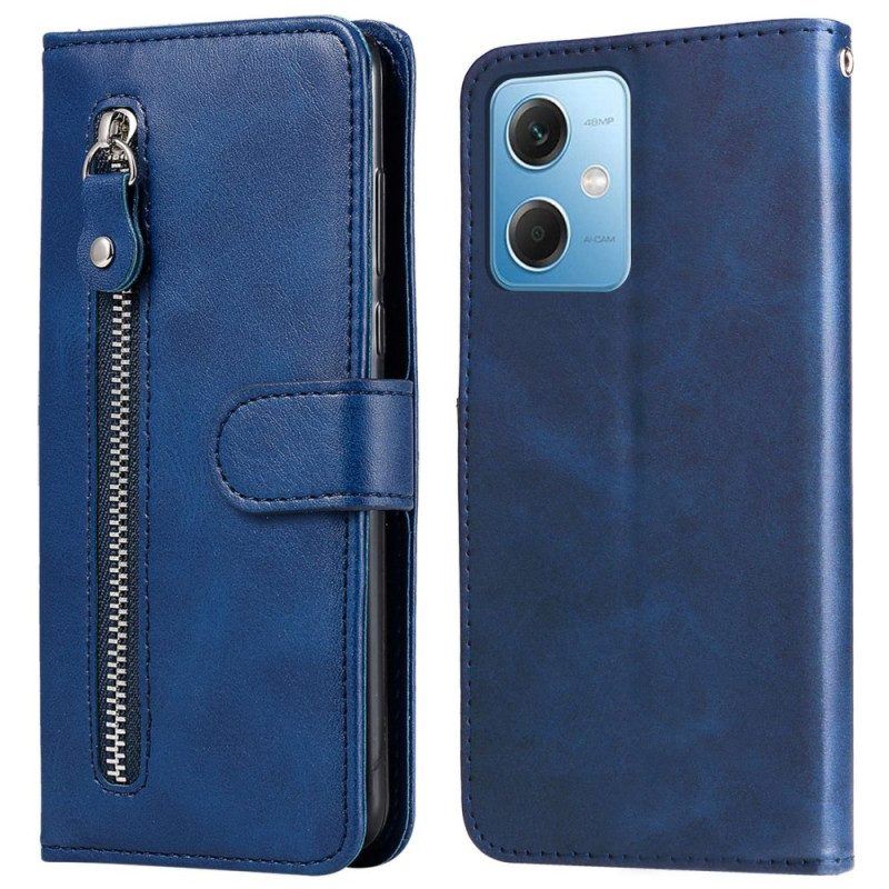 Flip Case Für Xiaomi Redmi Note 12 5G Geldbörse