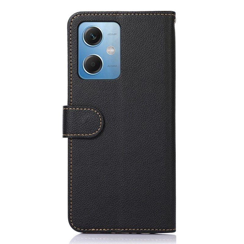 Flip Case Für Xiaomi Redmi Note 12 5G Rfid-khazneh