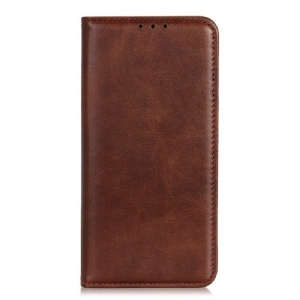 Schutzhülle Für Xiaomi Redmi Note 12 5G Flip Case Klassisches Spaltleder