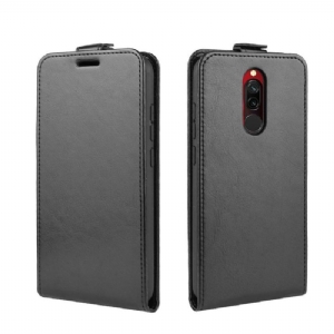 Case Für Xiaomi Redmi Note 8 Flip Case Vertikales Kunstleder