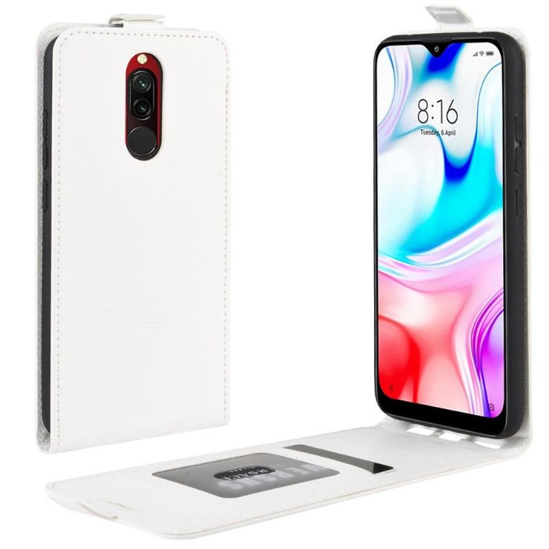 Case Für Xiaomi Redmi Note 8 Flip Case Vertikales Kunstleder