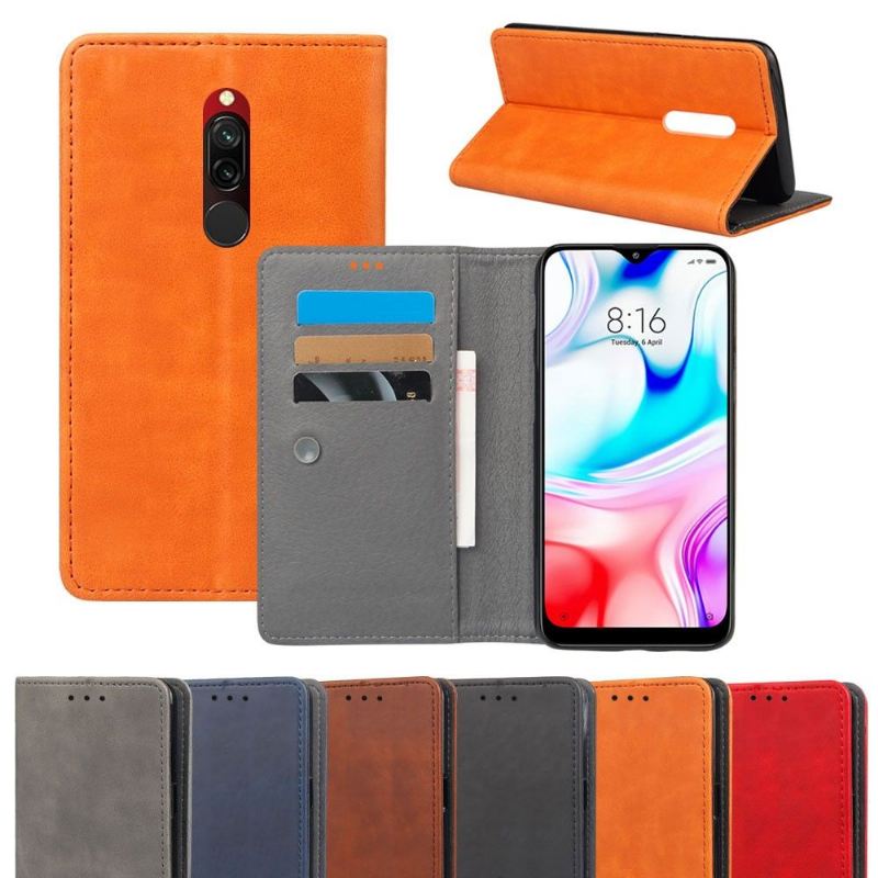 Flip Case Für Xiaomi Redmi Note 8 Mday Kartenhalter