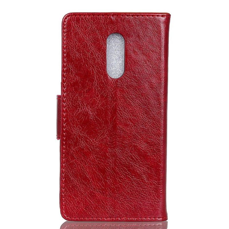 Flip Case Für Xiaomi Redmi Note 8 Retro-ledereffekt