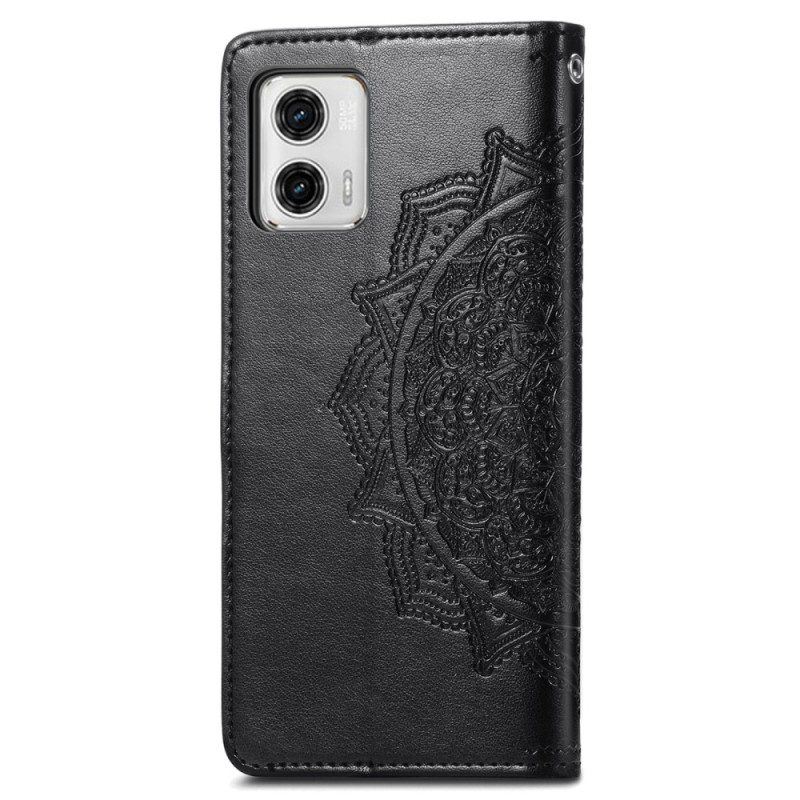 Lederhüllen Für Moto G73 5G Mandala