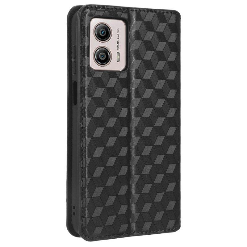 Schutzhülle Für Moto G73 5G Flip Case 3d-muster