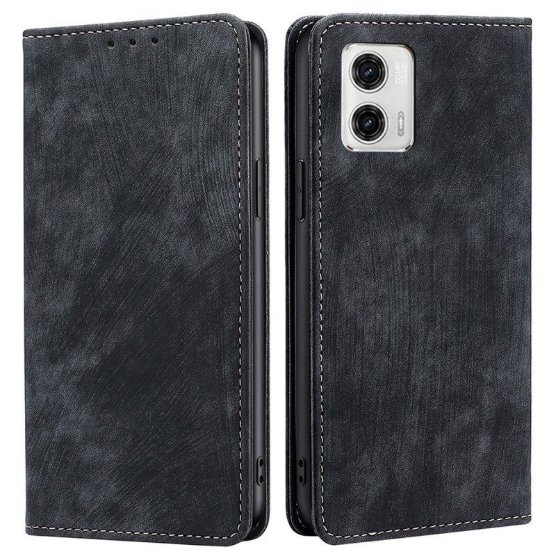 Schutzhülle Für Moto G73 5G Flip Case Retro