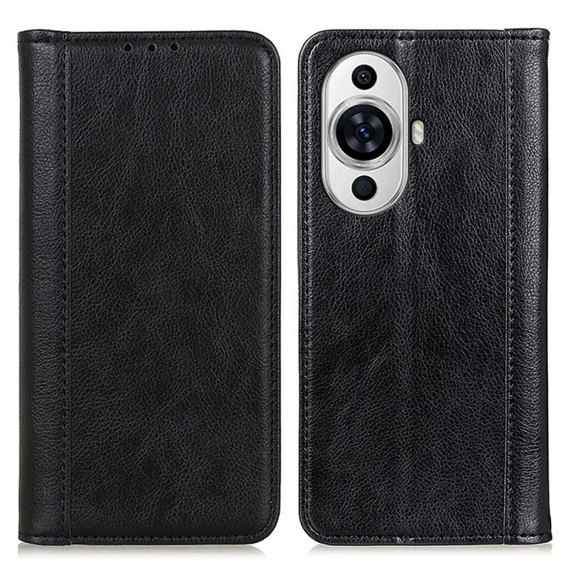 Flip Case Für Huawei Nova 11 Pro Spaltleder