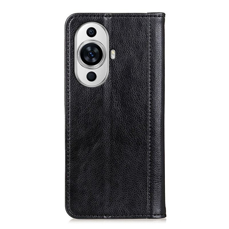 Flip Case Für Huawei Nova 11 Pro Spaltleder