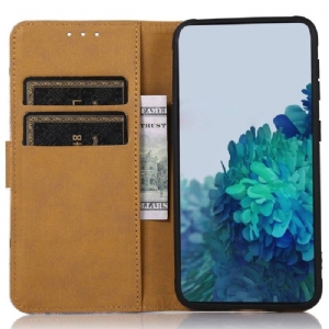 Flip Case Für Samsung Galaxy M13 Blauer Baum