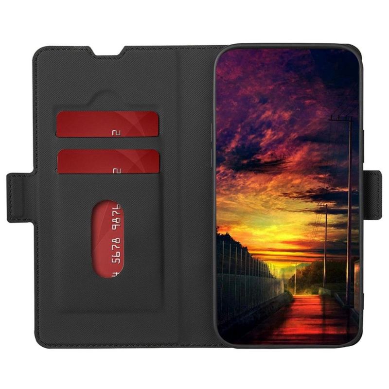 Flip Case Für Samsung Galaxy M13 Leder Im Victoria-stil