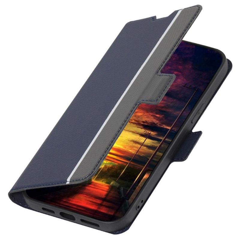 Flip Case Für Samsung Galaxy M13 Leder Im Victoria-stil