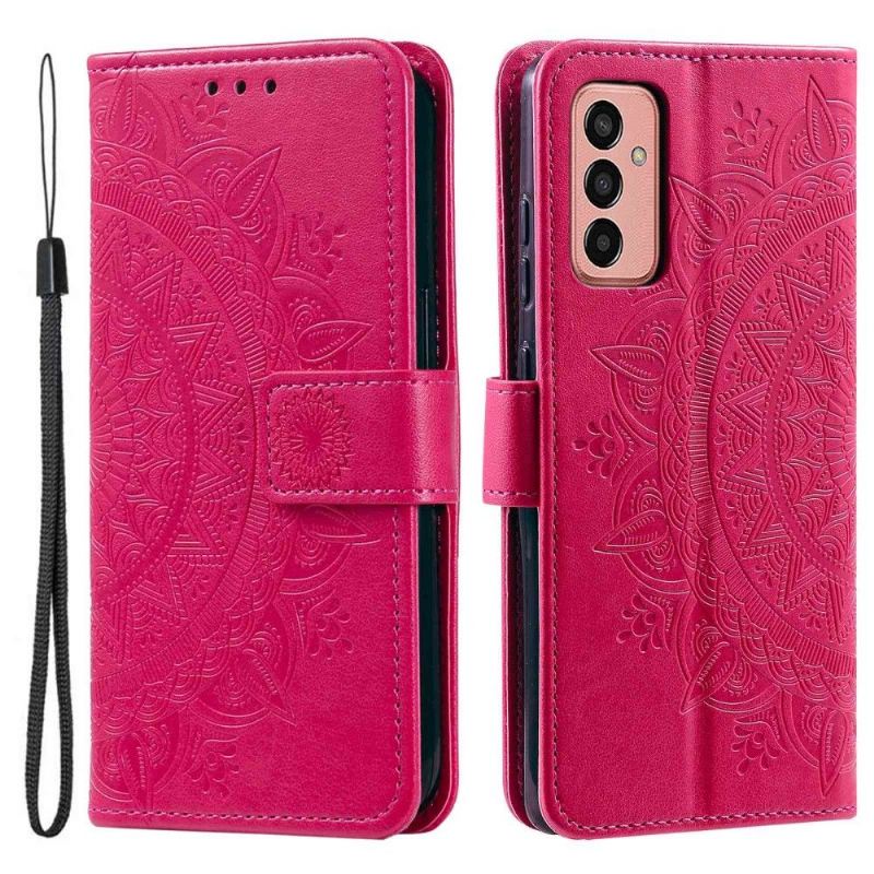 Flip Case Für Samsung Galaxy M13 Sonnen-mandala