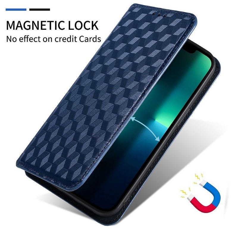 Lederhüllen Für Samsung Galaxy M13 Flip Case Designgeometrie