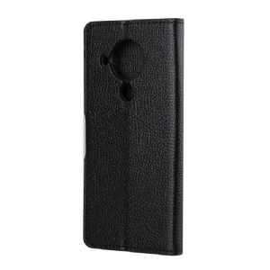 Flip Case Für Nokia 3.4 / Nokia 5.4 Lederoptik Mit Lychee-hauteffekt