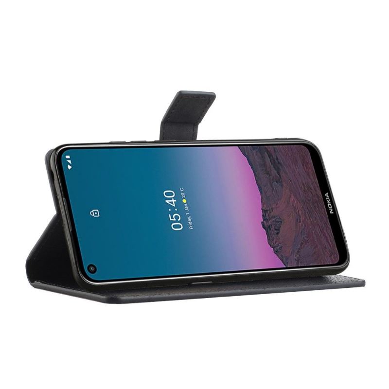 Flip Case Für Nokia 3.4 / Nokia 5.4 Lederoptik Mit Lychee-hauteffekt