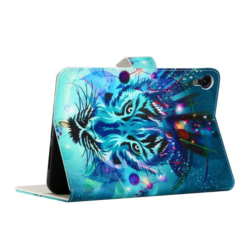 Cover iPad Mini 6 (2021) Künstlerischer Tiger