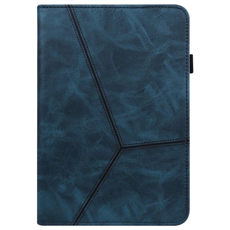 iPad Mini 6 (2021) Lines Leather Effect Cover