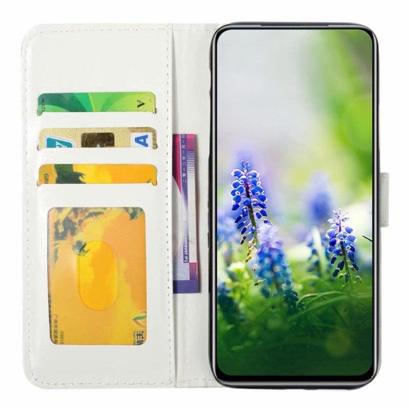 Flip Case Für Samsung Galaxy A54 5G Künstlerischer Traumfänger