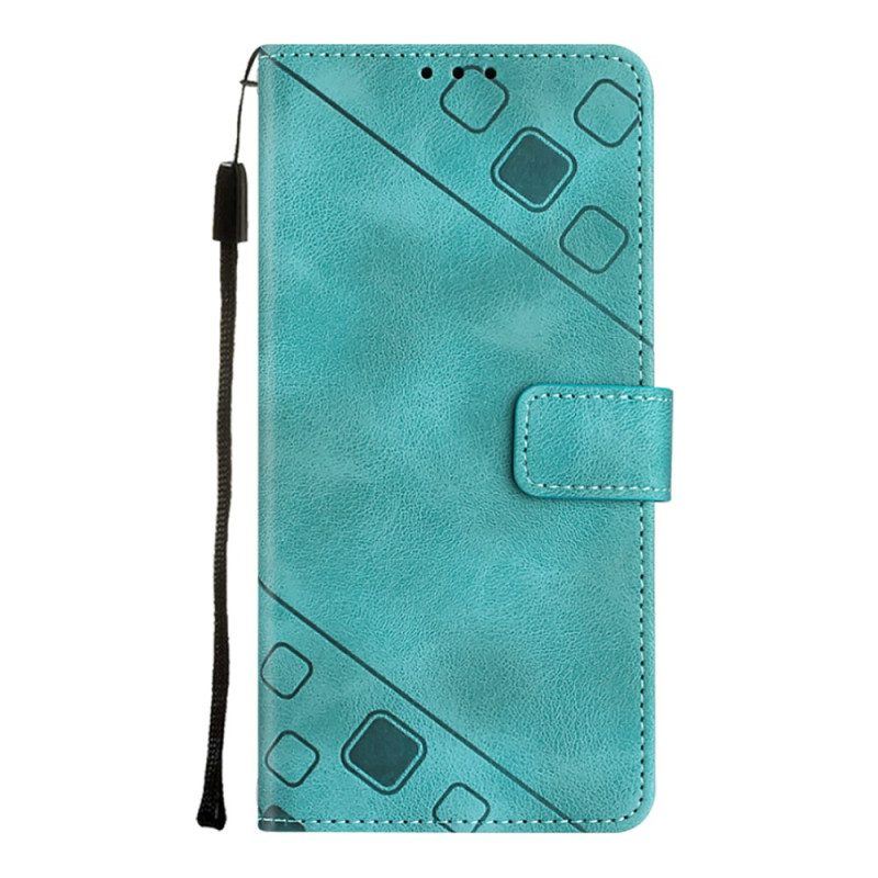 Flip Case Für Samsung Galaxy A54 5G Retro 70