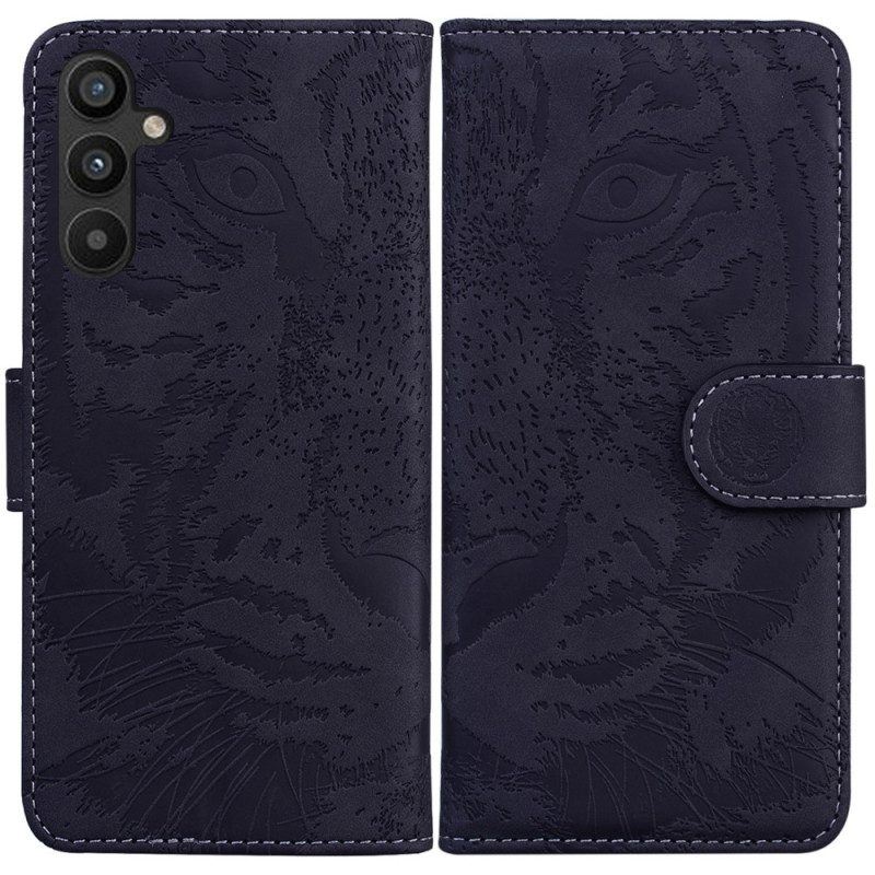 Flip Case Für Samsung Galaxy A54 5G Tiger