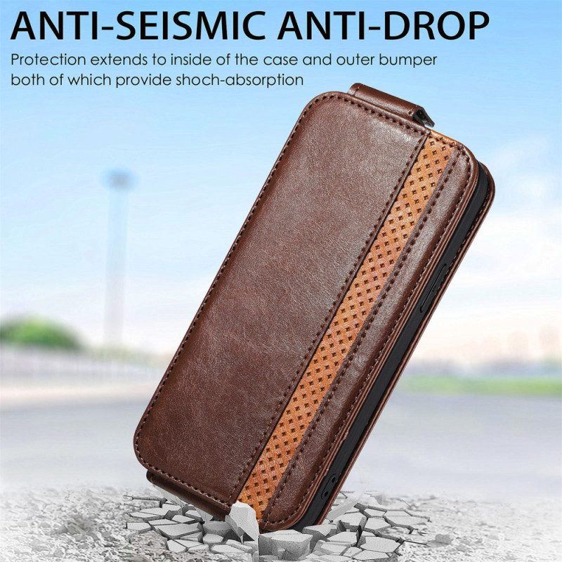 Flip Case Für Samsung Galaxy A54 5G Vertikales Caseneo