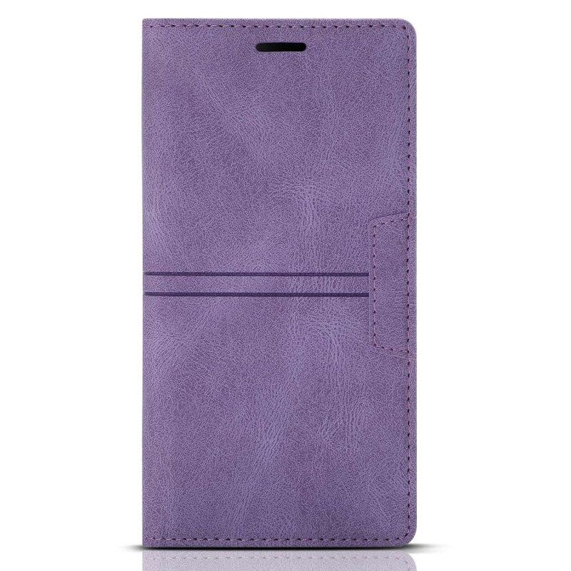 Schutzhülle Für Samsung Galaxy A54 5G Flip Case Stil Leder Couture