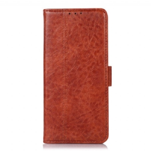 Flip Case Für Xiaomi Redmi Note 11 / 11S Dezente Nähte