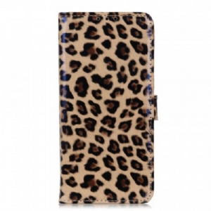 Flip Case Für Xiaomi Redmi Note 11 / 11S Einfacher Leopard