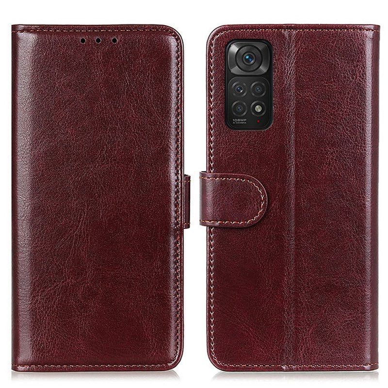 Flip Case Für Xiaomi Redmi Note 11 / 11S Gefrorene Finesse