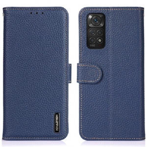 Flip Case Für Xiaomi Redmi Note 11 / 11S Khazneh Litschi-leder