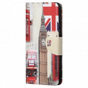 Flip Case Für Xiaomi Redmi Note 11 / 11S Londoner Leben