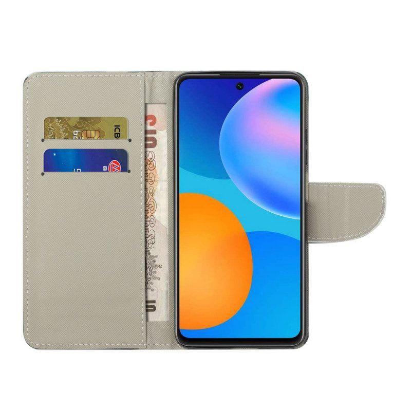 Flip Case Für Xiaomi Redmi Note 11 / 11S Mehrere Eulen