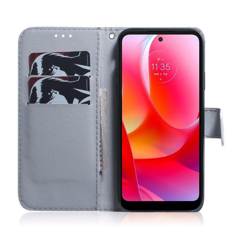 Flip Case Für Xiaomi Redmi Note 11 / 11S Tigergesicht