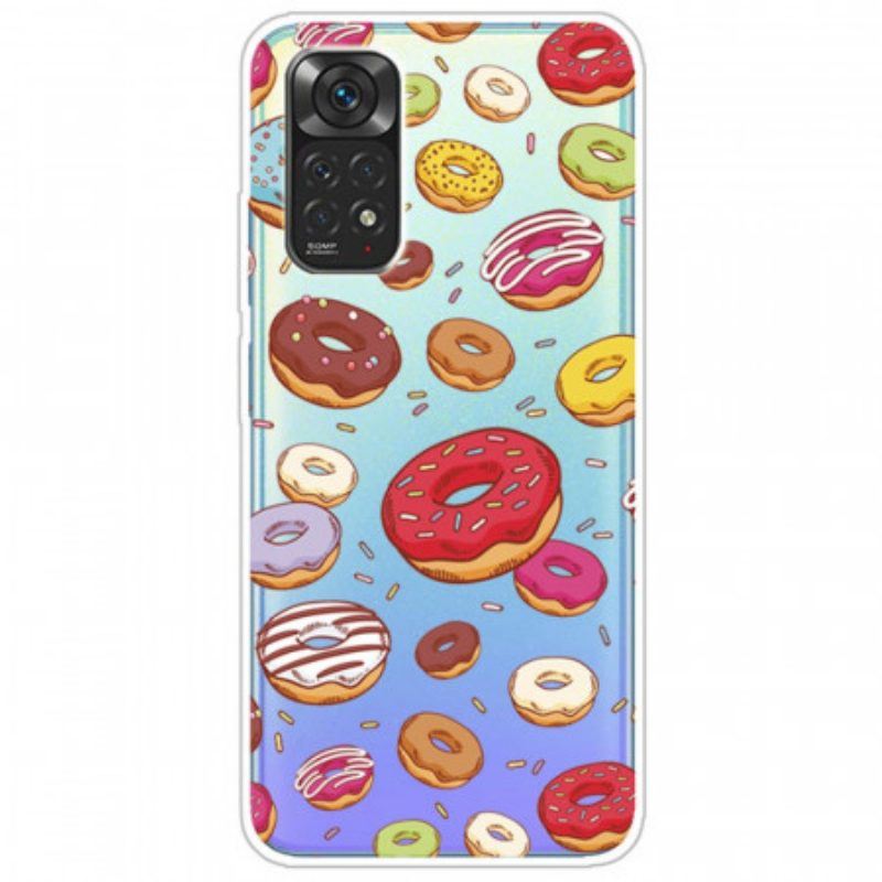 Handyhülle Für Xiaomi Redmi Note 11 / 11S Ich Liebe Donuts