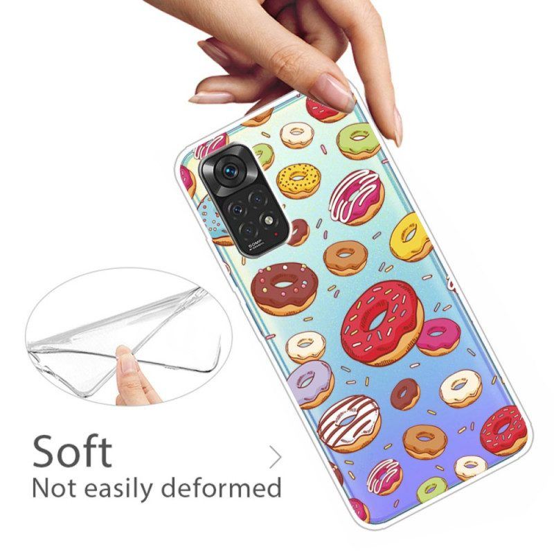 Handyhülle Für Xiaomi Redmi Note 11 / 11S Ich Liebe Donuts