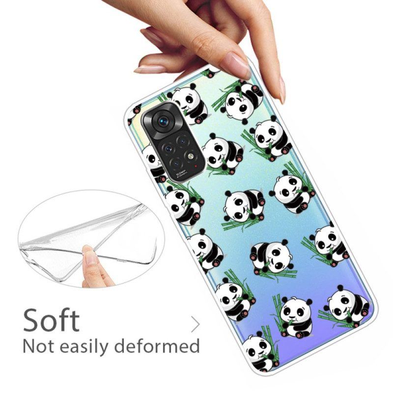 Handyhülle Für Xiaomi Redmi Note 11 / 11S Kleine Pandas