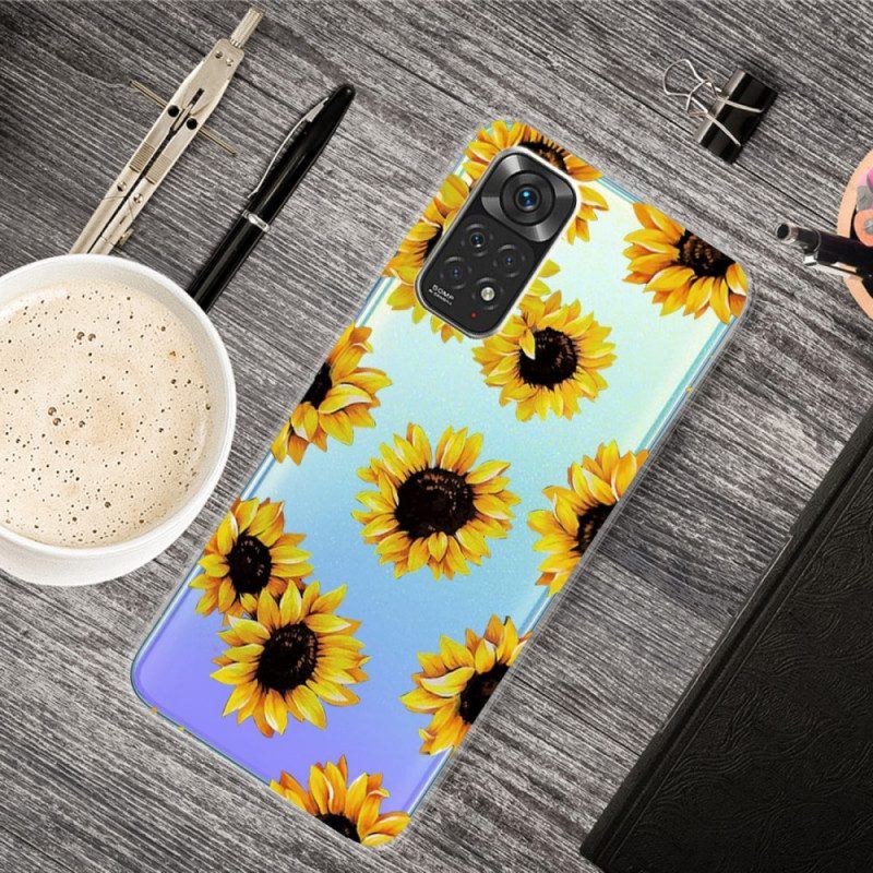 Handyhülle Für Xiaomi Redmi Note 11 / 11S Sonnenblumen