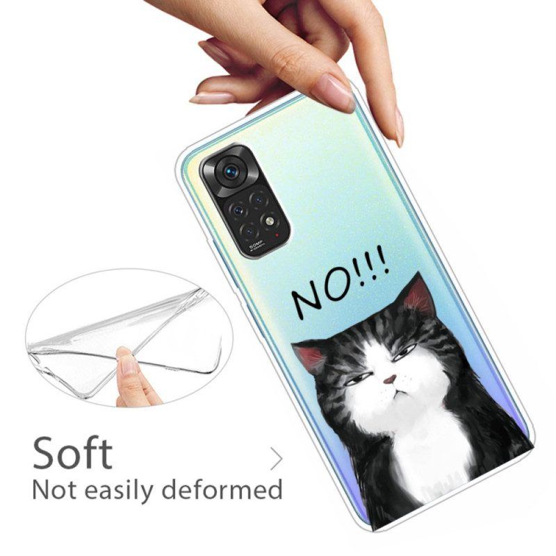 Hülle Für Xiaomi Redmi Note 11 / 11S Die Katze. Die Nein Sagt