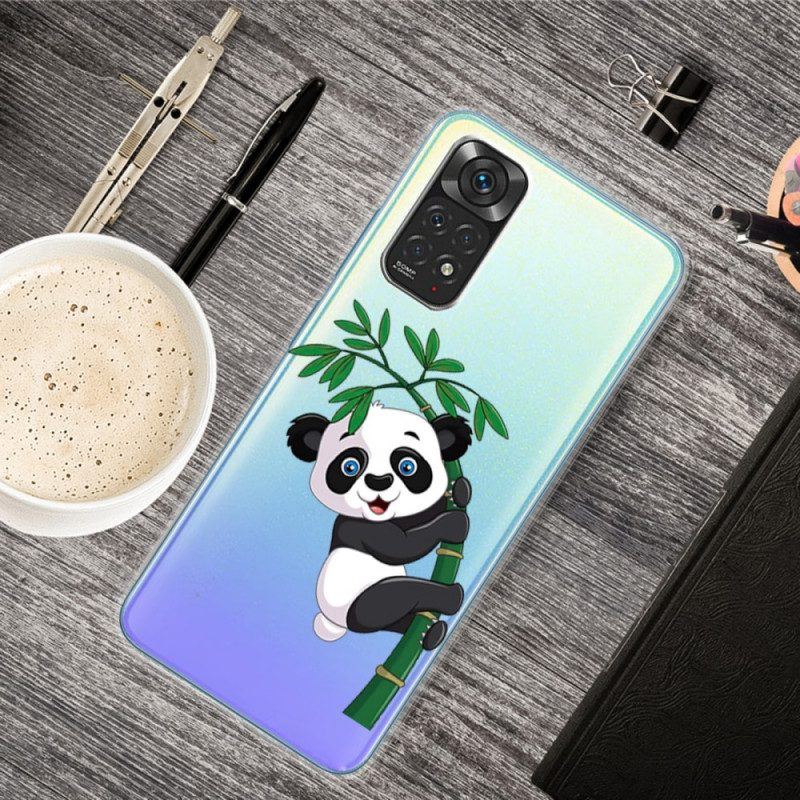 Hülle Für Xiaomi Redmi Note 11 / 11S Panda Auf Bambus