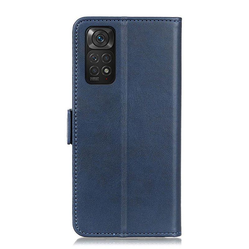 Lederhüllen Für Xiaomi Redmi Note 11 / 11S Flip Case Doppelte Klappe